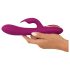 Javida - 3in1 pērļu-rotējošs vibrators (violets)