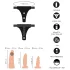 You2Toys - piesprādzējams dildo komplekts naturāls