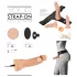You2Toys - piesprādzējams dildo komplekts naturāls