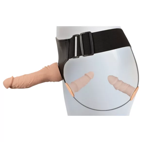 You2Toys - piesprādzējams dildo komplekts naturāls