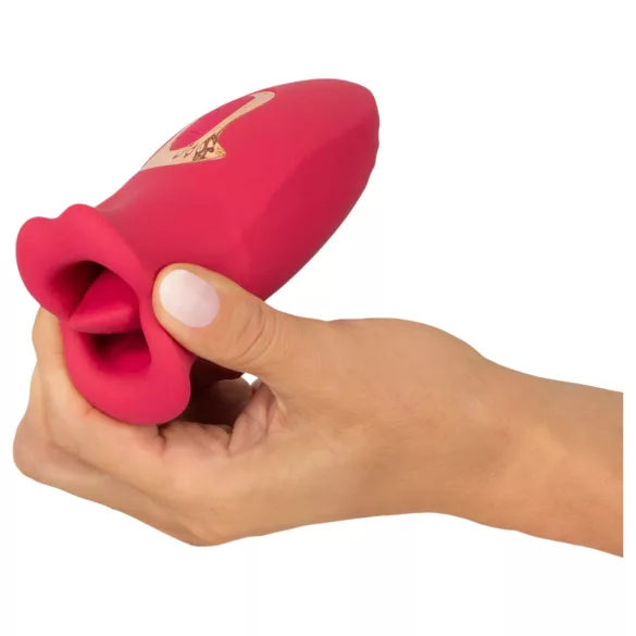 You2Toys - klitora vibrators ar mēlīti (rozā)