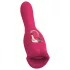 You2Toys - 2-in-1 vibrator ar mēlīti (rozā)