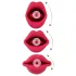 You2Toys - 2-in-1 vibrator ar mēlīti (rozā)