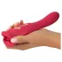 You2Toys - 2-in-1 vibrator ar mēlīti (rozā)