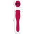 You2Toys - 2in1 Mēles Vibrators (Rozā)