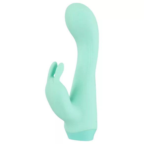 Cuties Mini 4 - ūdensizturīgs vibrators ar ausīm uzlādējams zaļš