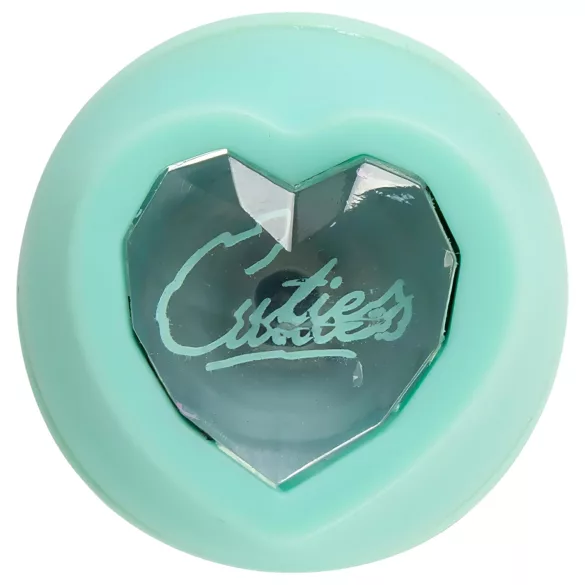 Cuties Mini 4 - ūdensizturīgs vibrators ar ausīm uzlādējams zaļš