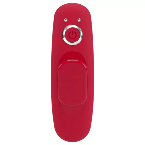 Smile - bezvadu biksīšu vibrators ar tālvadību, sarkans
