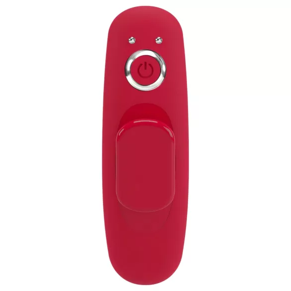 Smile - bezvadu biksīšu vibrators ar tālvadību, sarkans