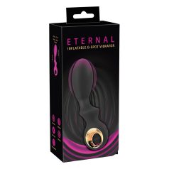 Eternal - uzpūšams G-punkta vibrators (melns)