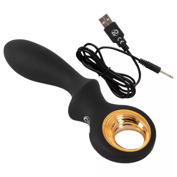Eternal - uzpūšams G-punkta vibrators (melns)