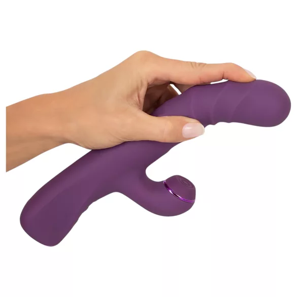 Javida - trīs vienā truša ausu vibrators, violets