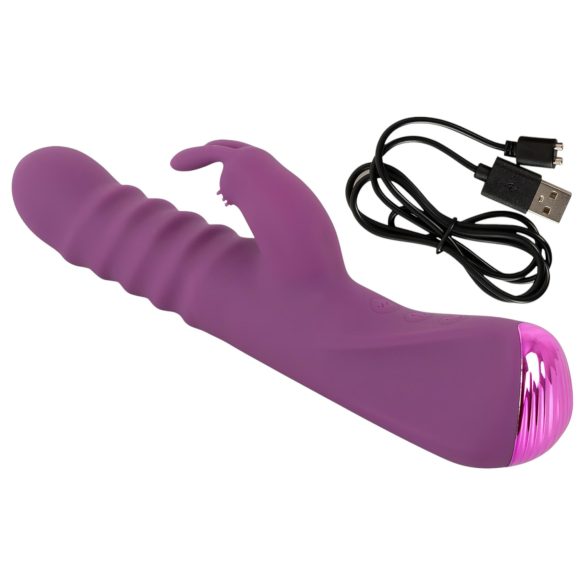 Javida - vibrators ar klitora stimulāciju, lila
