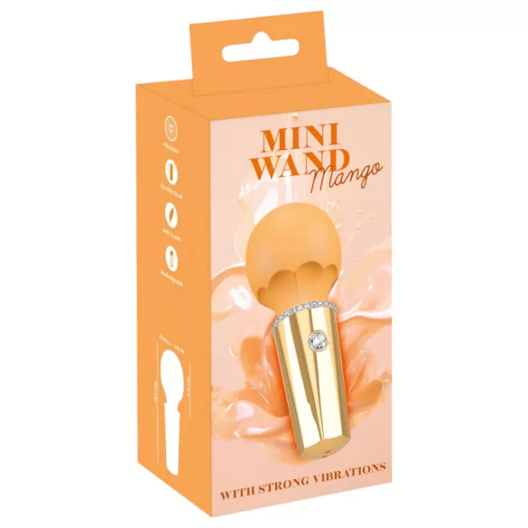 You2Toys mini masāžas vibrators ar akumulatoru, dzeltens
