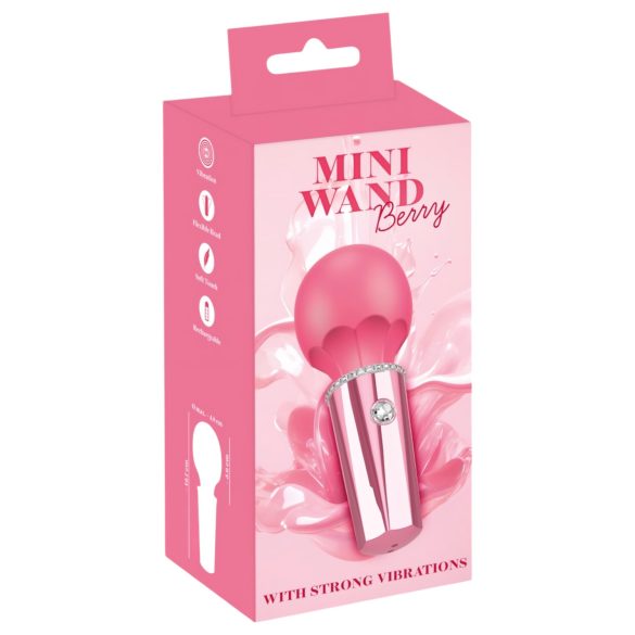You2Toys Mini Wand - bezvadu masāžas vibrators (rozā)
