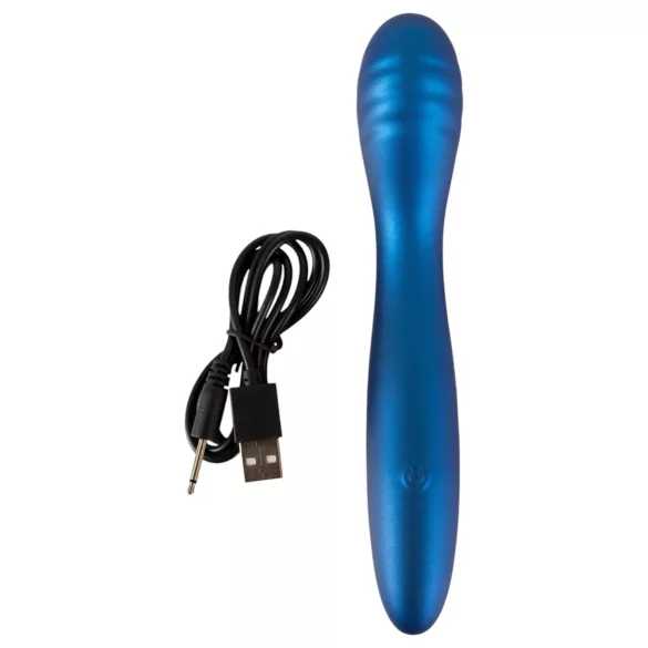 Smile - elastīgs G-punkta vibrators zils