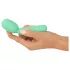 Cuties - mini masāžas vibrators sievietēm mint krāsā