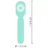 Cuties - mini masāžas vibrators sievietēm mint krāsā