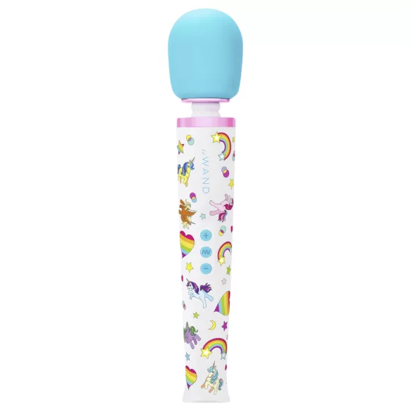 le Wand Unicorn - masāžas vibrators komplekts varavīksnes krāsā