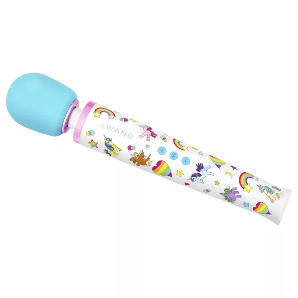 le Wand Unicorn - masāžas vibrators komplekts varavīksnes krāsā