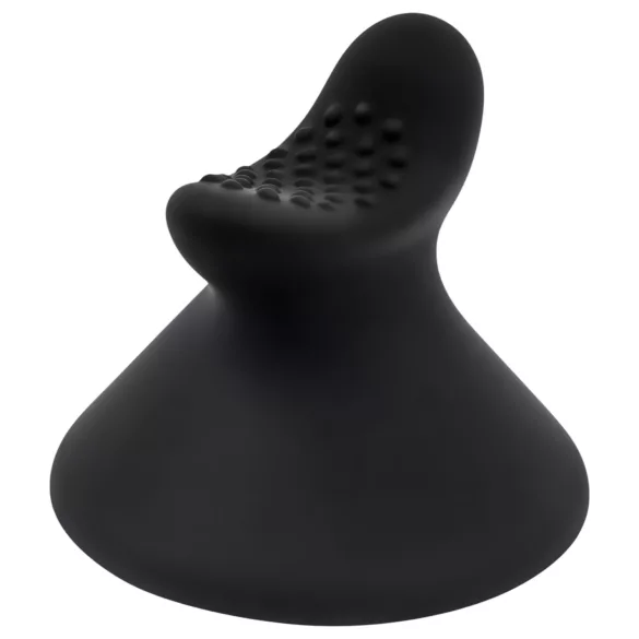 The Cowgirl Cone - lietotnes vadāma premium seksa mašīna - ar 2 maināmiem uzgaļiem, 20 vibrācijas režīmiem (melna)