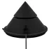 The Cowgirl Cone - lietotnes vadāma premium seksa mašīna - ar 2 maināmiem uzgaļiem, 20 vibrācijas režīmiem (melna)