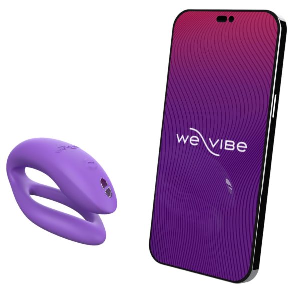 We-Vibe Sync pāru vibrators ar lietotni, uzlādējams, lillā