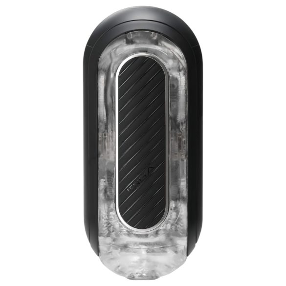 TENGA Flip Zero - spēcīgs masturbators (melns)