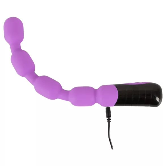 You2Toys - G-punkta un P-punkta vibrators ar lodītēm violets