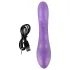 Smile - klitora vibrators ar rokturi violets