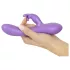 Smile - klitora vibrators ar rokturi violets
