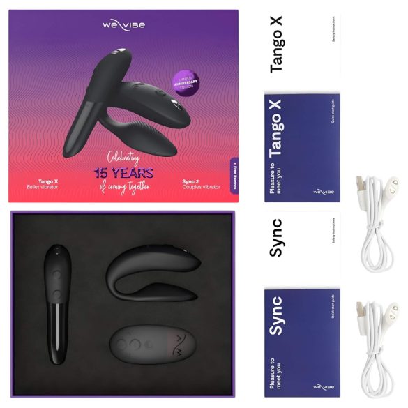 We-Vibe Collection - pāru vibrators komplekts melns