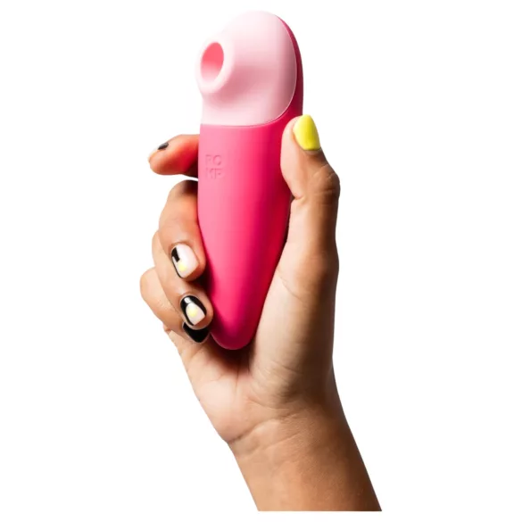 ROMP Shine X - sieviešu klitoru stimulators ar gaisa viļņiem, rozā, uzlādējams