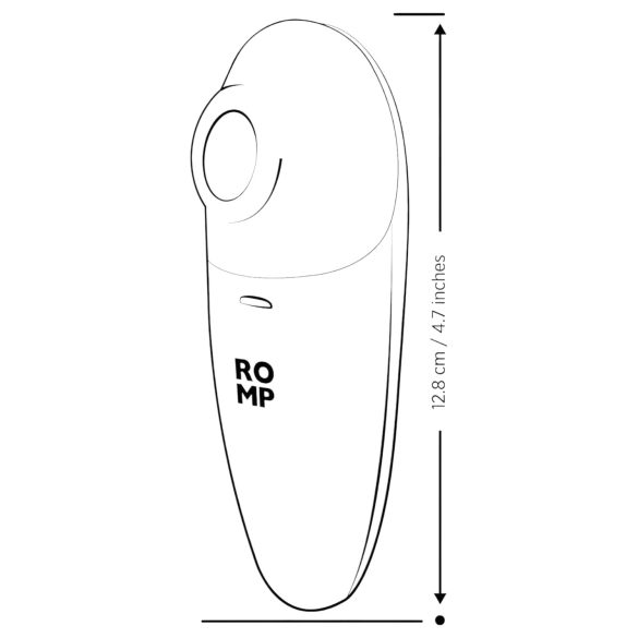 ROMP Switch X - klitora stimulators ar gaisa viļņiem persiku krāsā