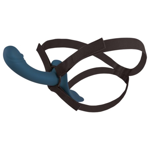 You2Toys - uzvelkams vibrators komplekts melns zils