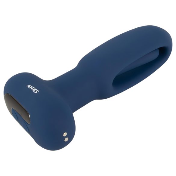 ANOS - zilā anālā vibrators ar mēli