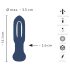 ANOS - zilā anālā vibrators ar mēli