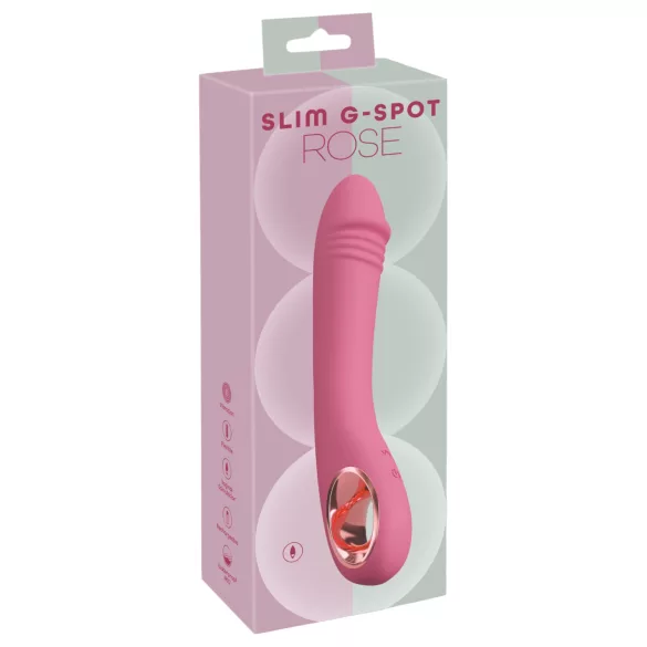 You2Toys - G-punkta vibrators uzlādējams rozā