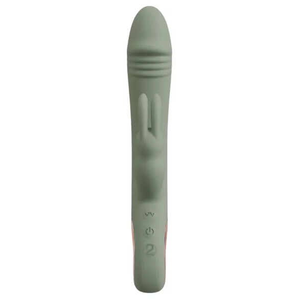 You2Toys - klitora stimulējošs vibrators ar rokturi zaļš
