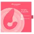 Womanizer Blend - G-punkta vibrators un klitora stimulators (koraļļu krāsas)
