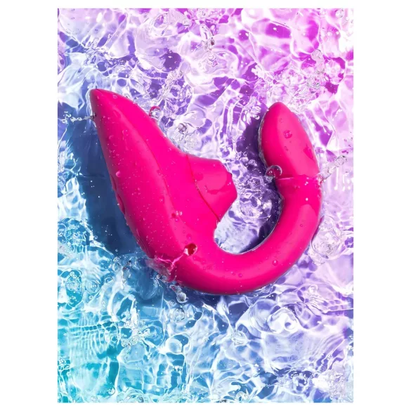 Womanizer Blend - G‑punkta vibrators un klitora stimulator (rozā)