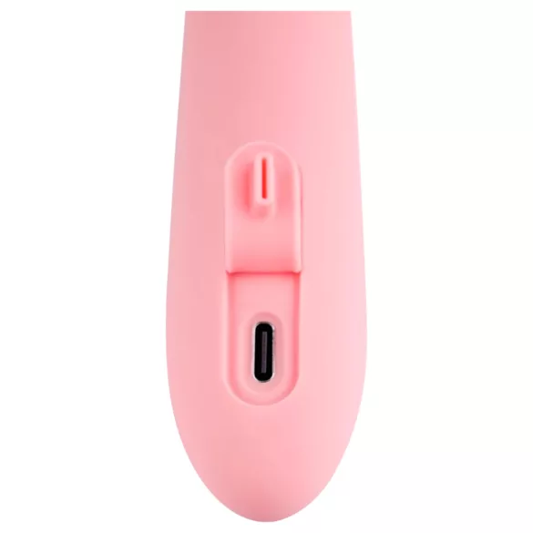 Svakom Mora Neo - lietotnes vadāms pērlīšu vibrators ar klitora atzaru (rozā)