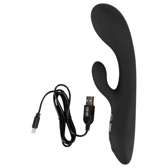 You2Toys Intense - klitora un G-punkta stimulators (melns)