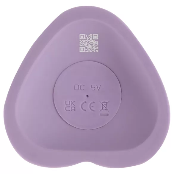 You2Toys vibrators ar sirsniņu dizainu, violets