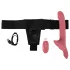 You2Toys - strap-on vibrators komplekts sarkans