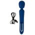 Smile - 2-in-1 mēles masieris un vibrators (zils)