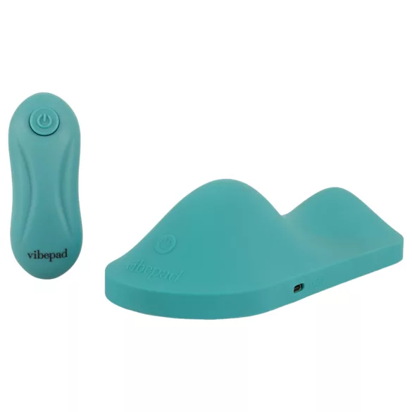 Vibepad Intense - klitora stimulējošs spilvena vibrators (tirkīzzils)