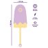 You2Toys - uzlādējams klitora vibrators (rozā)