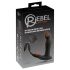 Rebel - spēcīgs prostatas vibrators (melns)