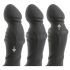 Rebel - spēcīgs prostatas vibrators (melns)